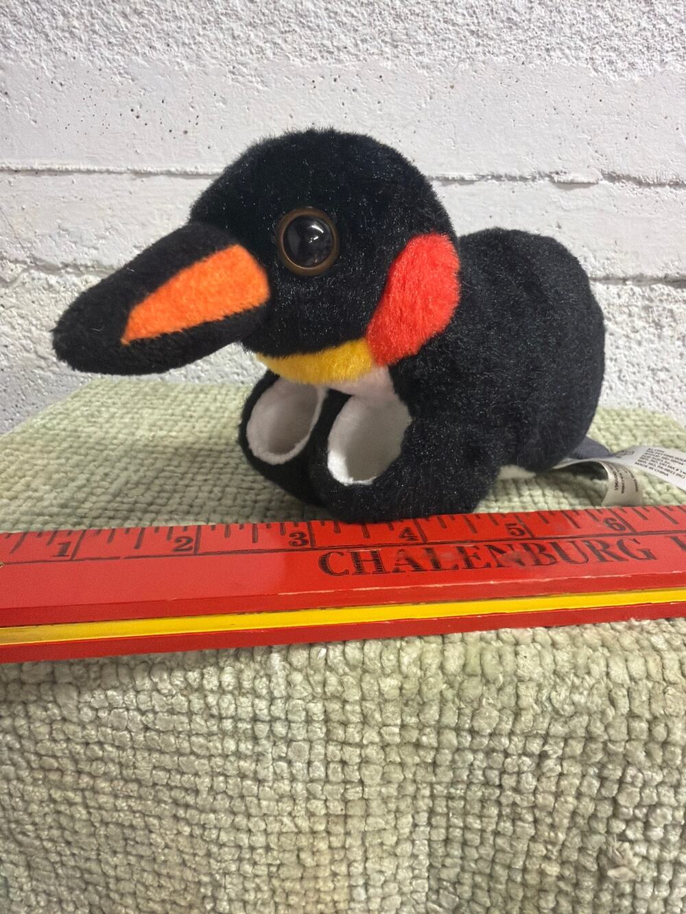 The Petting Zoo Penguin Hugger Plush Slap Bracelet Snap Band Stuffed Animal 8”